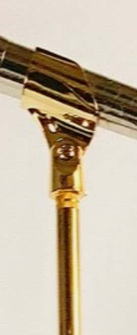 Gold Mic Clip - custom made