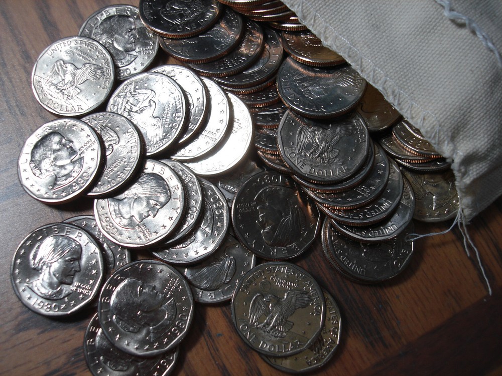 1980 D Susan B Anthony SBA $ From a Mint Bag