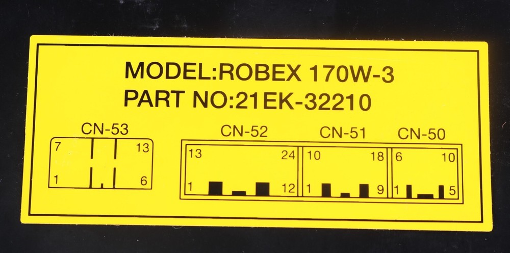 New 21EK-32210 Hyundai CPU Controller Model R170W-3