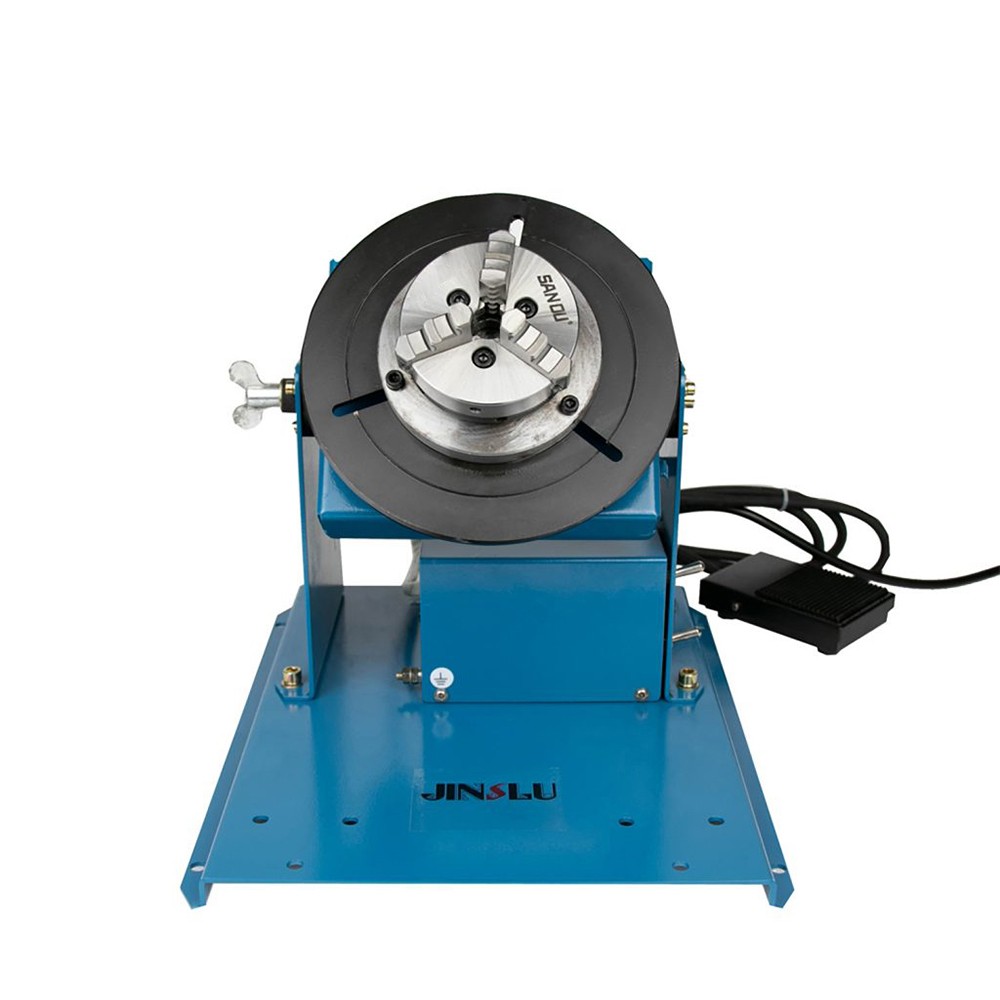 Horizontal Load-bearing Lightweight Welding Positioner Automatic Rotary Table