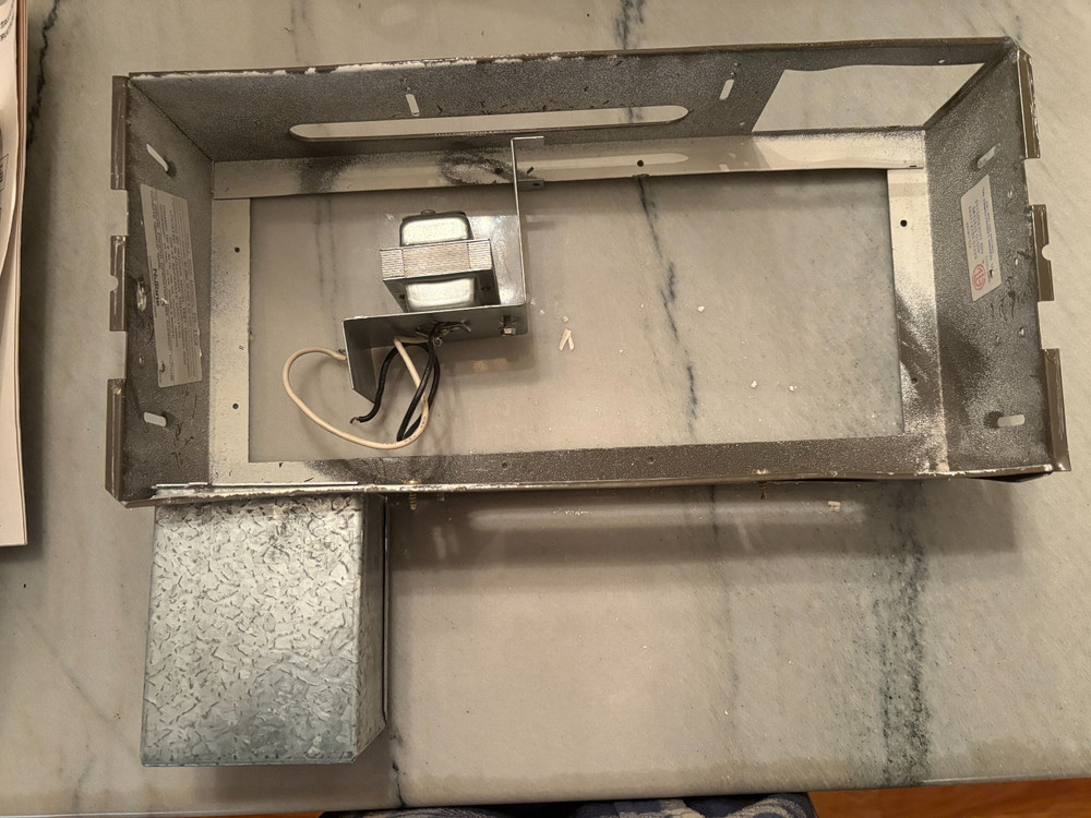 Nutone Master Intercom IM-3003 Off-White with In-Wall Housing/Brackets - Working