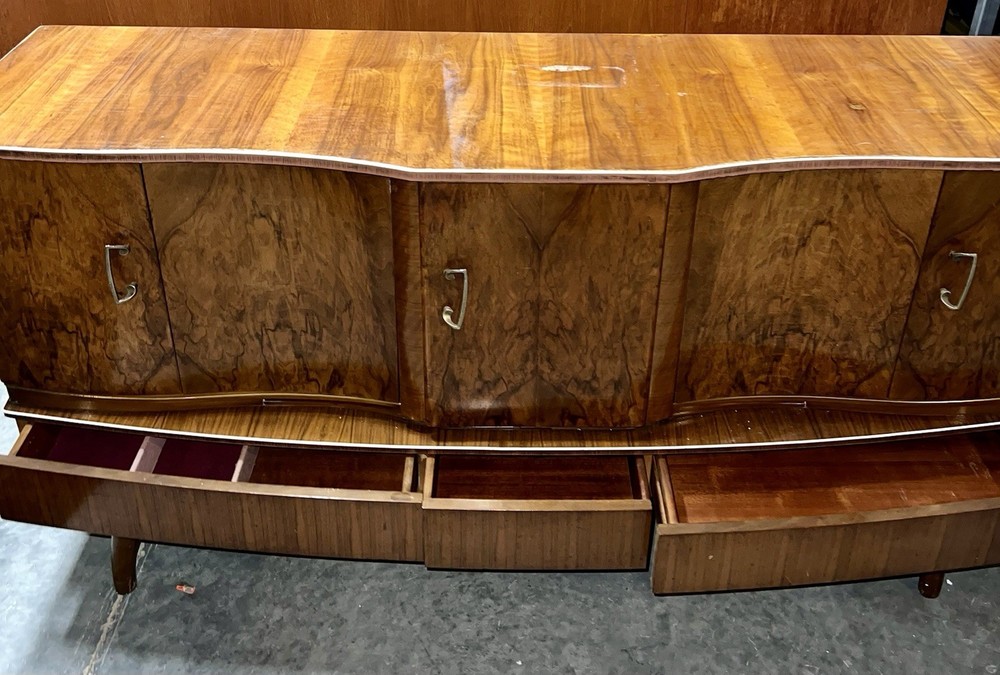 mid century modern credenza bar