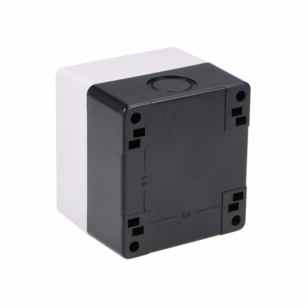 Surface Mounted Housing Switch Box Hole 22 mm for Push Button Switch Indicator White