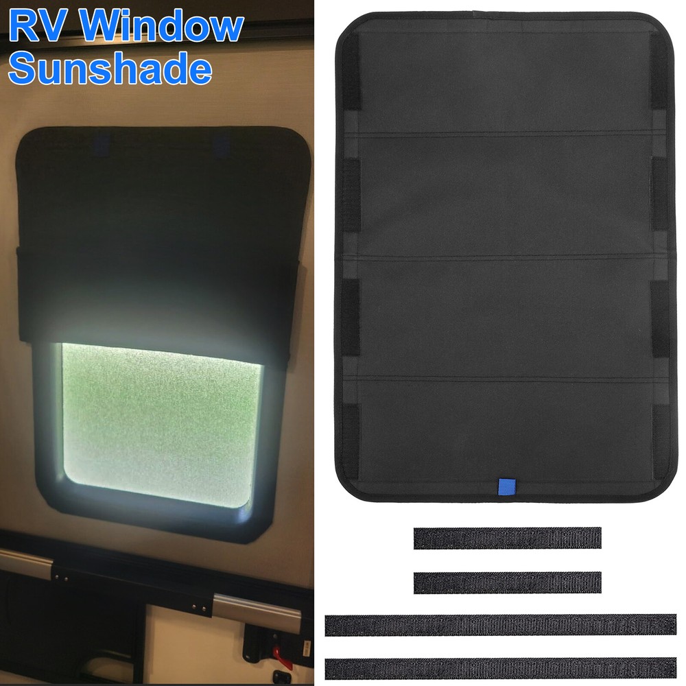 16x25" RV Skylight Cover, Blackout Vent Shade, UV Protection & Waterproof
