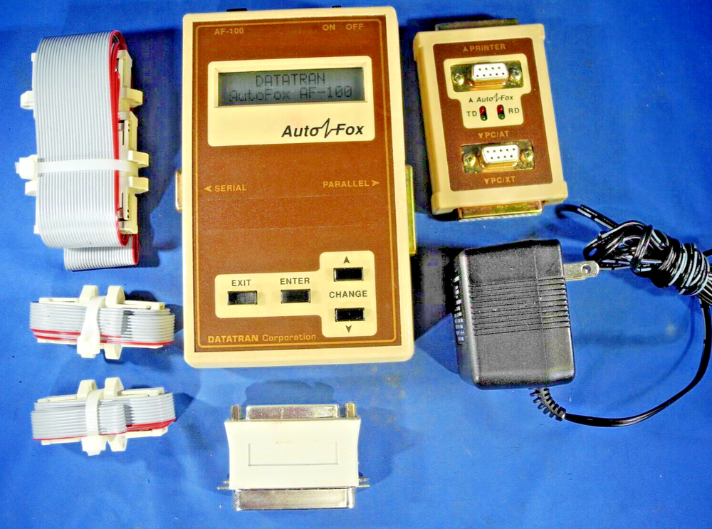 Datatran AF-100 AUTO FOX PRINTER TEST UNIT (Tested!)