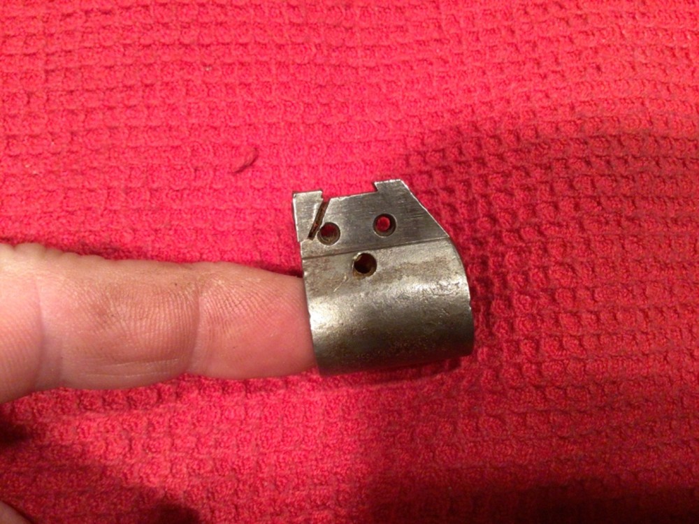 Canadian Ross Rifle Front Sight Base