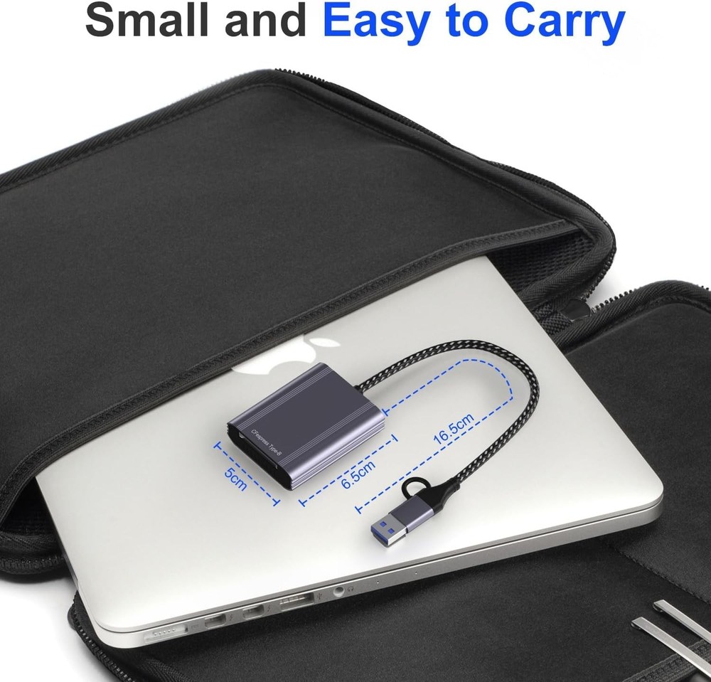 Cfexpress Type B Card Reader - USB 3.2 Gen 2 10Gpbs CF Express Type B Adapter...