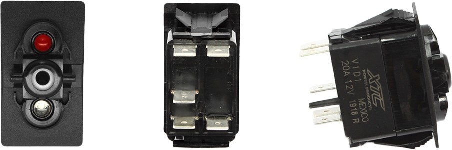 XTC Power Products Dash Switch Bodies #SW11-RB000000