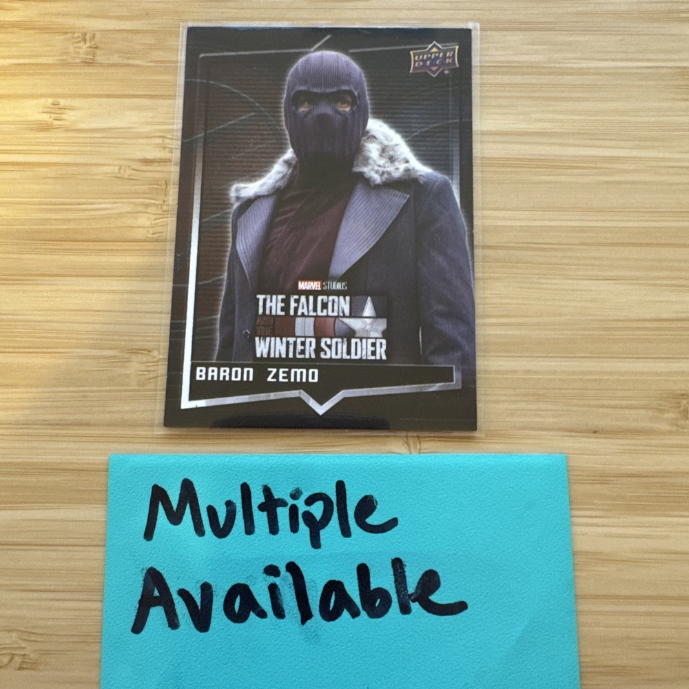 2021 Upper Deck Marvel Disney+ Convention Exclusive Baron Zemo SDCC