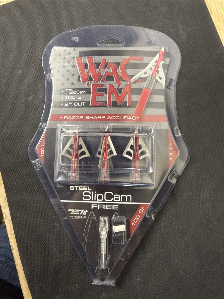 wac em broadheads 100