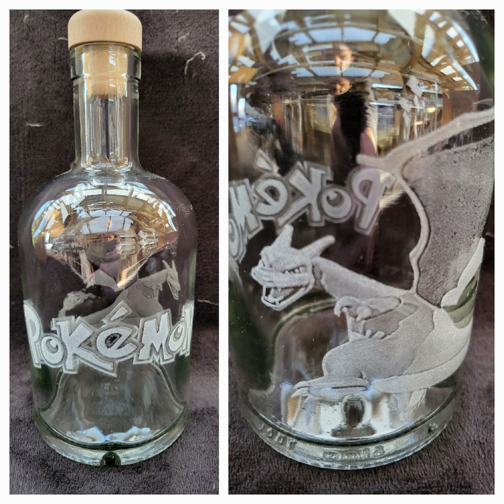 Pokemon decanter box set can be customised and personalised