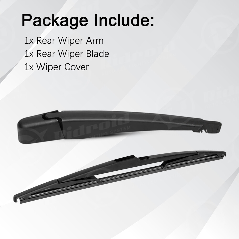 Rear Wiper Arm & Blade for Ford 2007-2014 Edge Back Windshield Windscreen Wiper