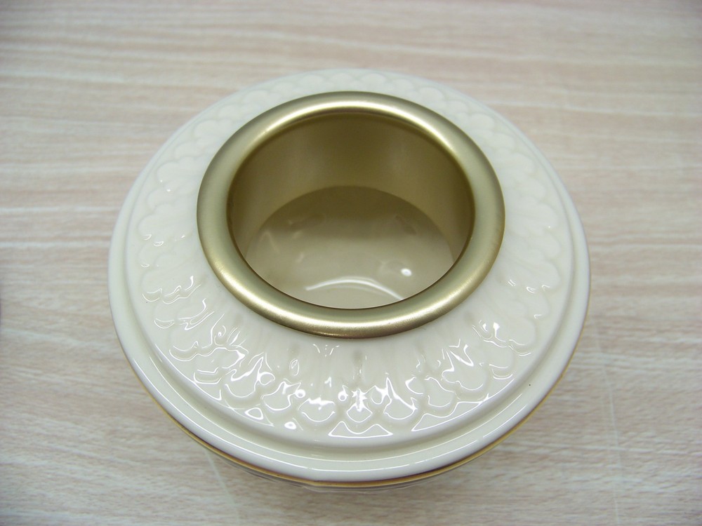 Lenox Footed Sphere Egg - Trinket Box