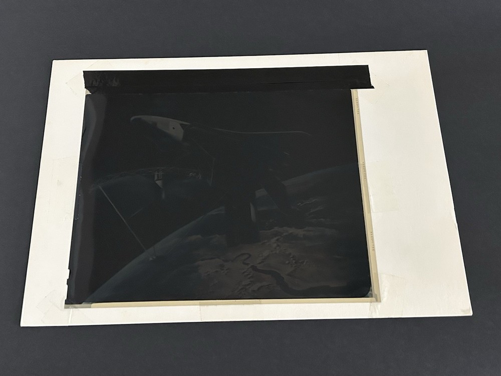 1981 NASA KSC Space Shuttle Orbiter Flight Antenna Presentation Transparency-618