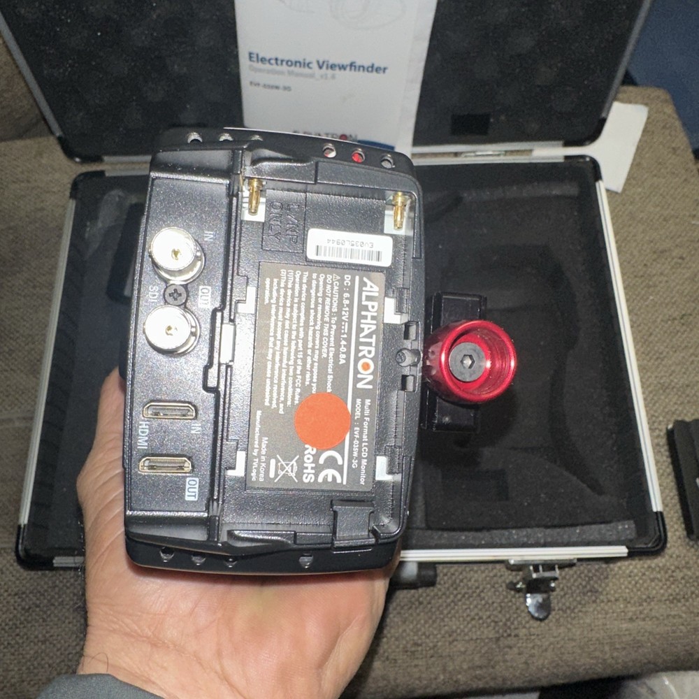 Alphatron EVF-035W-3G Electronic Viewfinder