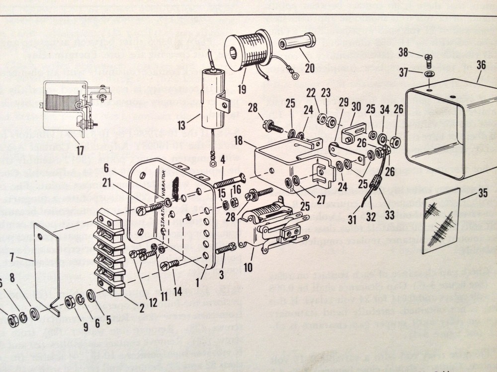 Bendix Scintilla Starting Vibrator Overhaul Instructions Manual