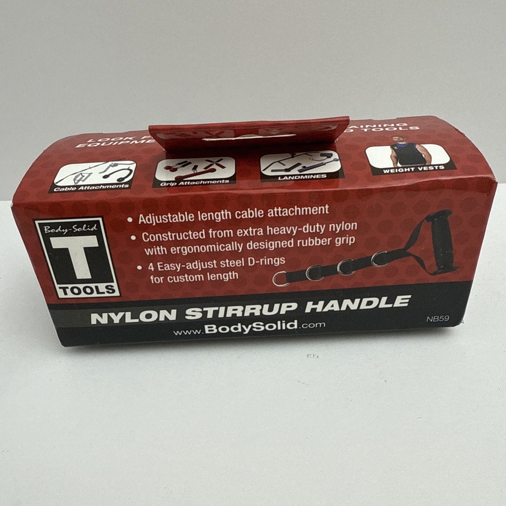 Body Solid NB59 Adjustable Nylon Cable Handle