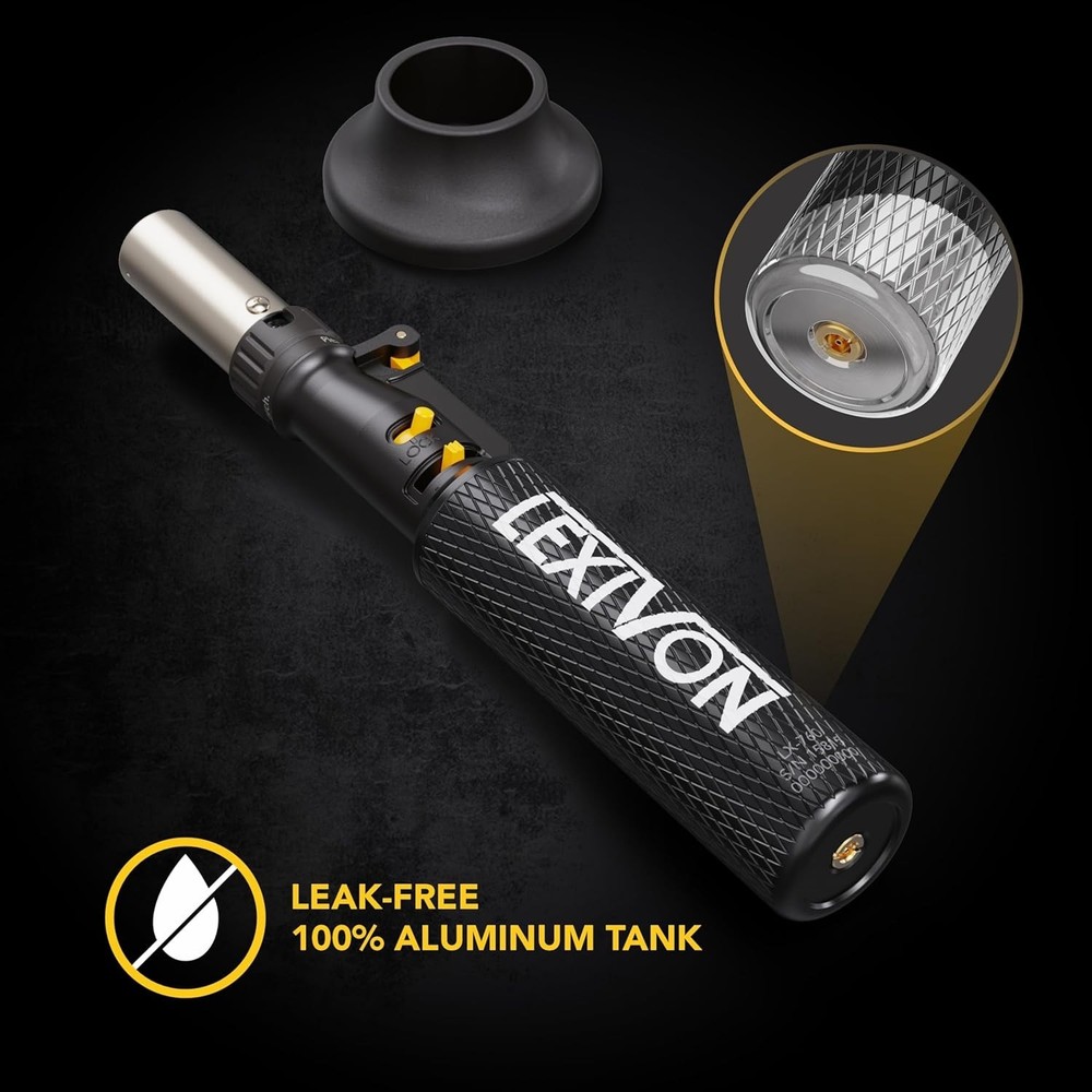 Adjustable Flame Butane Torch for Versatile Use