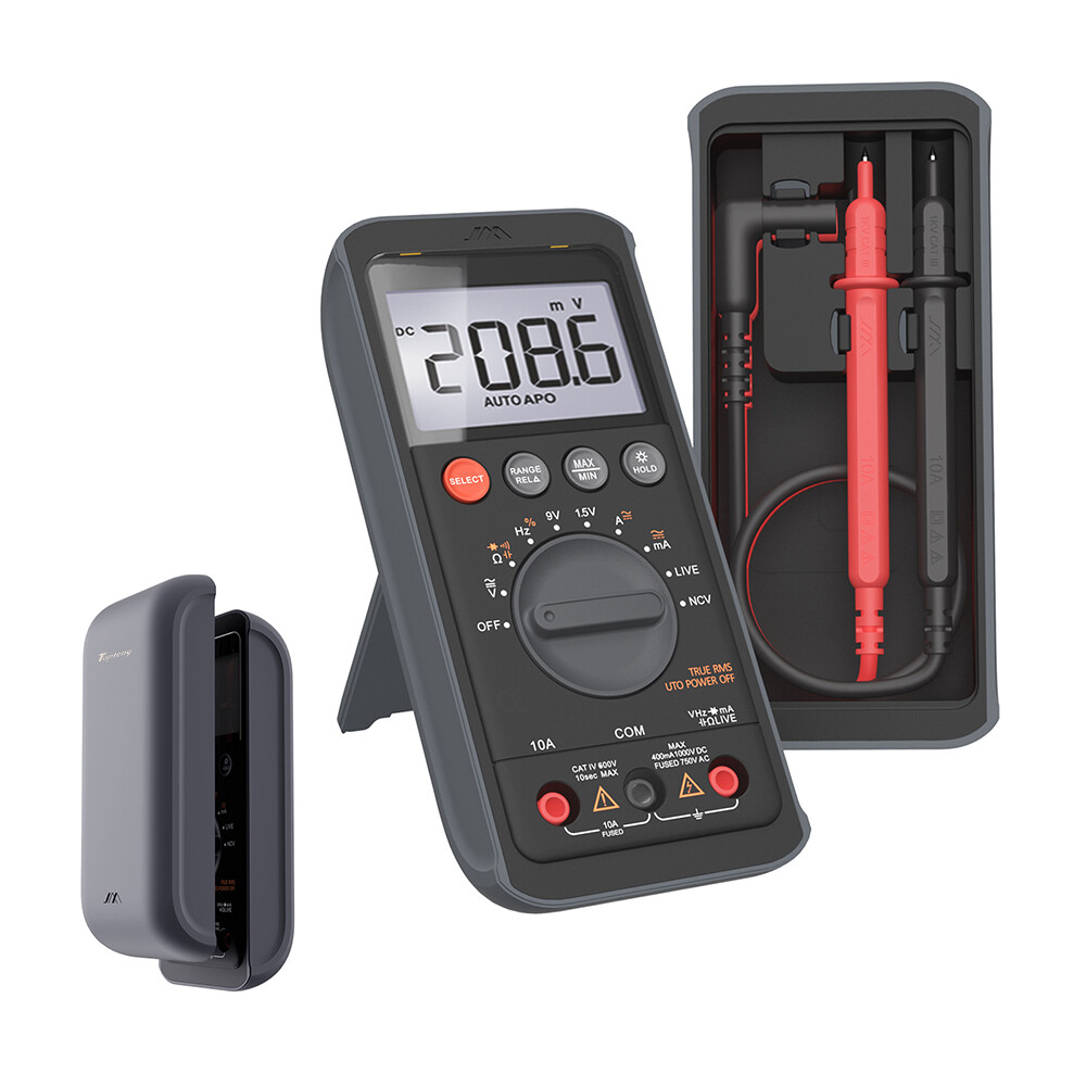 6000 Counts with DC/AC Voltmeter; Measures Voltage Digital Multimeter Tester#