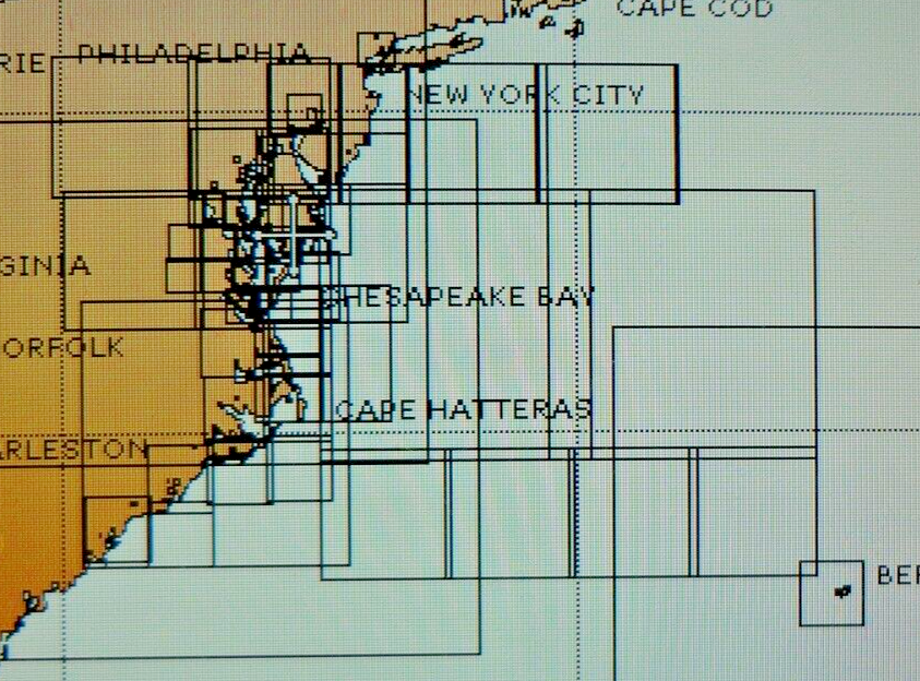 Navionics 905P Platinum US Mid Atlantic & Canyons CF Compact Flash Chart Chip