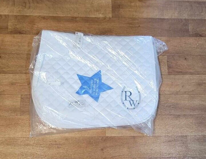 Professional's Choice RW All Purpose Saddle Pad white