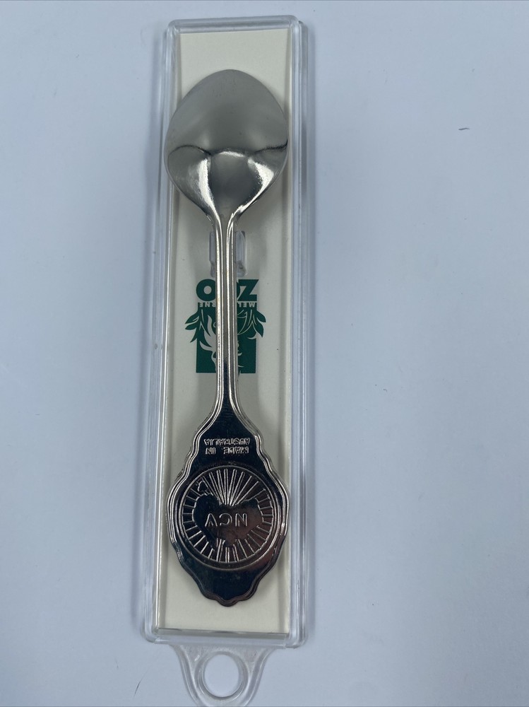 Souvenir Spoon - Melbourne Zoo (Gorilla) - Silver Plated