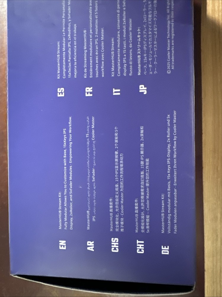 New MasterHUB Creator Kit: Fully Modular Creative Control Center - SEALED