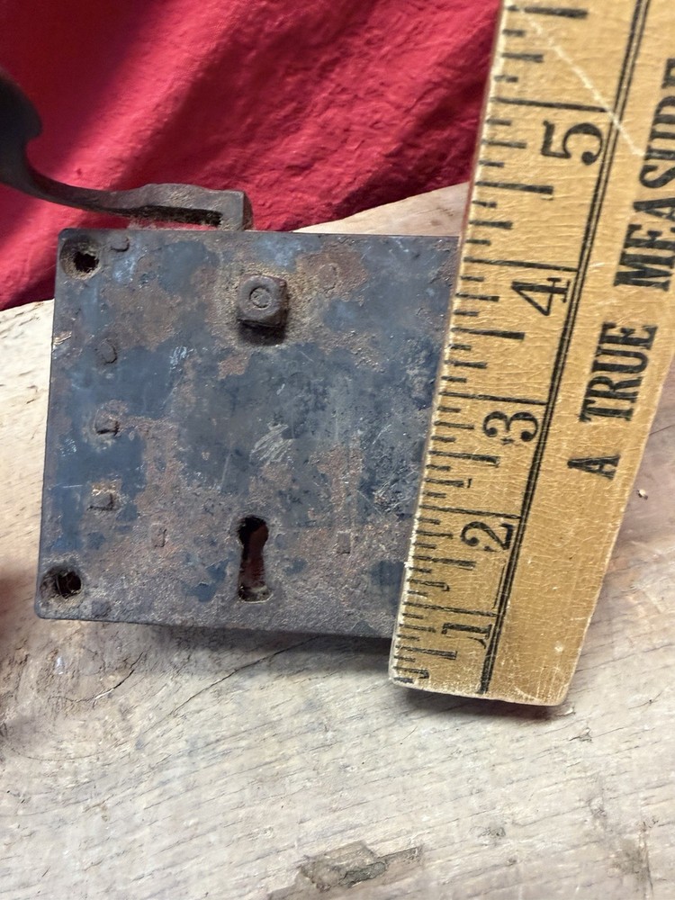 Primitive Set 18th Century 1700s Spoon Lock Mechanisms Colonial