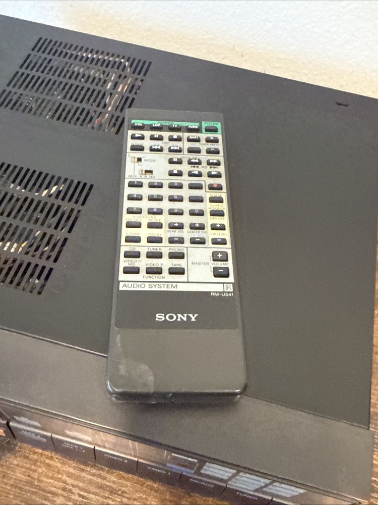 Sony STR‑AV460 Stereo Receiver — W / Remote Bundle Excellent EUC — Fully Tested