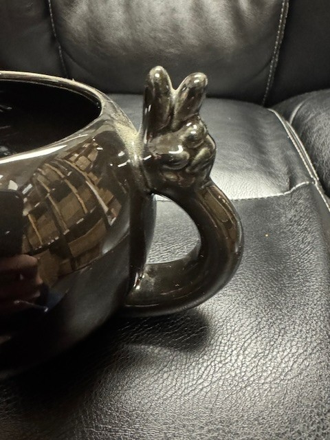 8 Ball Pool Mug - Peace Sign on Handle