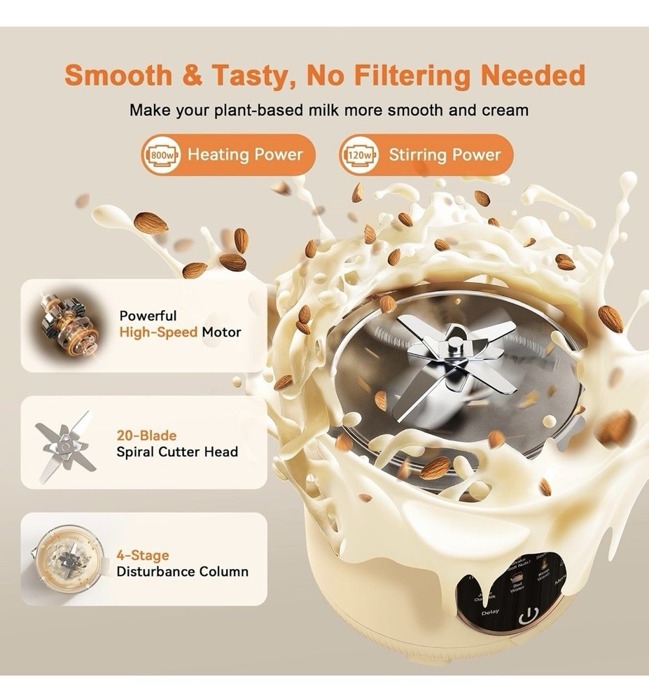 Flelano: Multi-functional Nut Milk Maker