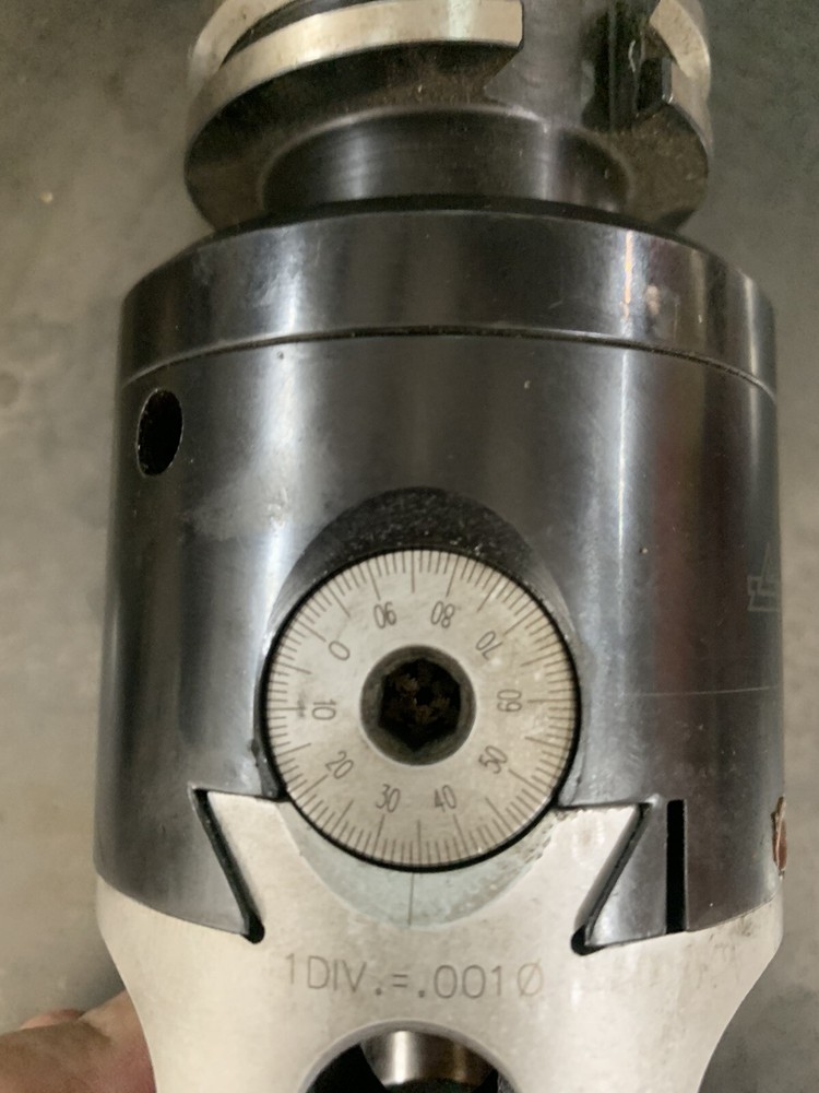 NICE! CRITERION BORING HEAD w/ CAT40 SHANK - CB-203D