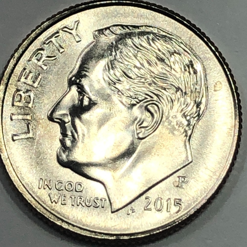 2015 P&D - Roosevelt Dime Set