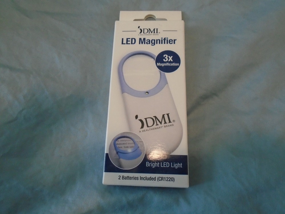 3x LED Rectangular Magnifier