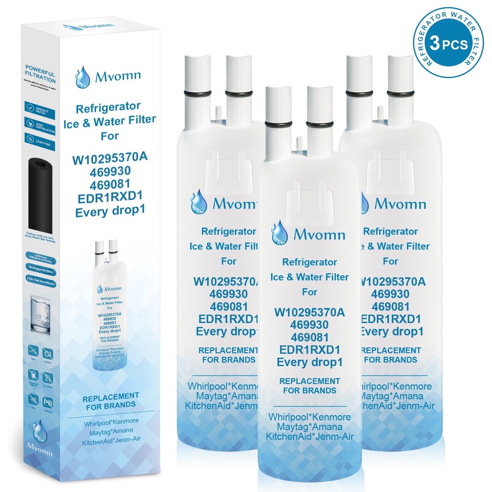 3Packs For W10295²370A EDR1²RXD1 Filter²1 9081 Refrigerator Ice Replacement US