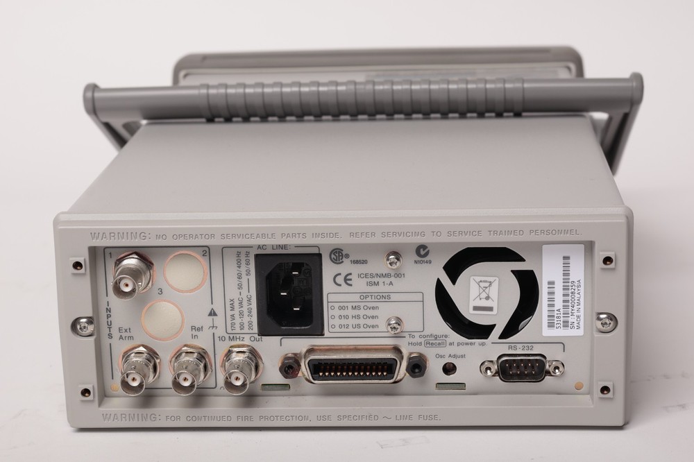 Agilent 53181A 225 MHz Frequency Counter – Tested Powers On