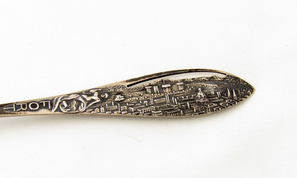 Sterling Silver Fort Wayne Souvenir Spoon