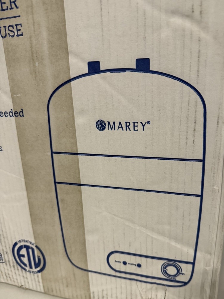 MAREY TANK23L 6 Gallon Regular 1440 Watt 1 Element Use Electric Water Heater