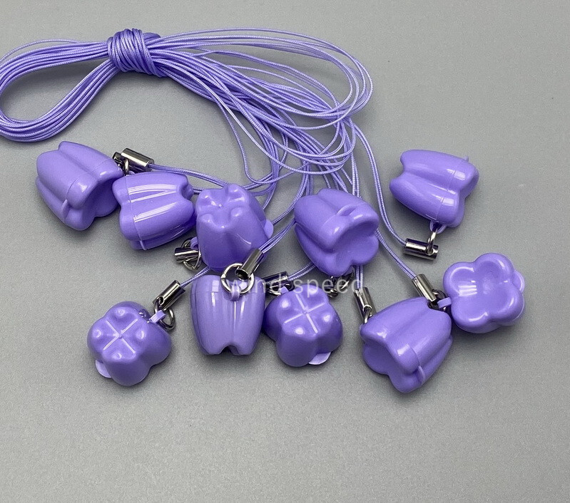 Kids Milk Teeth Save Box Storage Deciduous First Tooth Holder Keepsake Purple