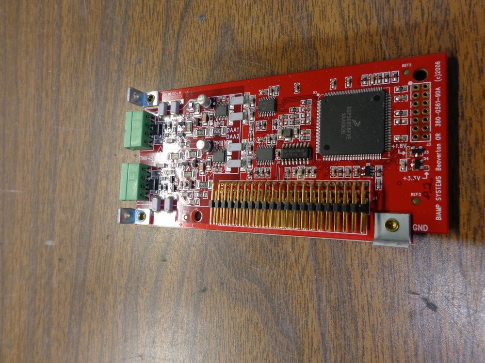 BIAMP Systems Beaverton IC 380-0561-90A Controller Card PCB