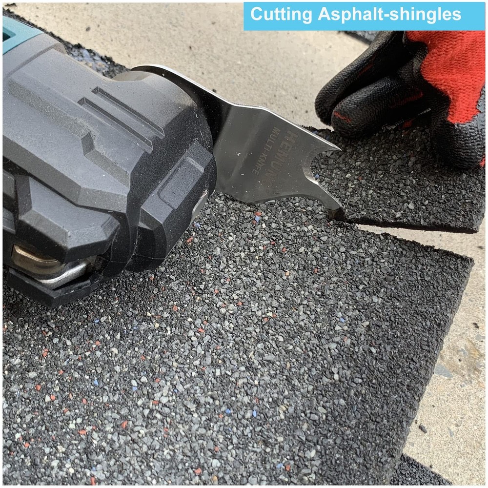 HEMUNC 3PCS Oscillating Multitool Saw Blades, Multi 3PCS, Silver