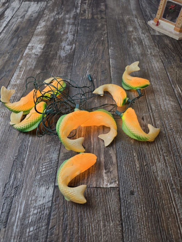 Fish String Light Set of 9 - Tested Camping . Awning light set