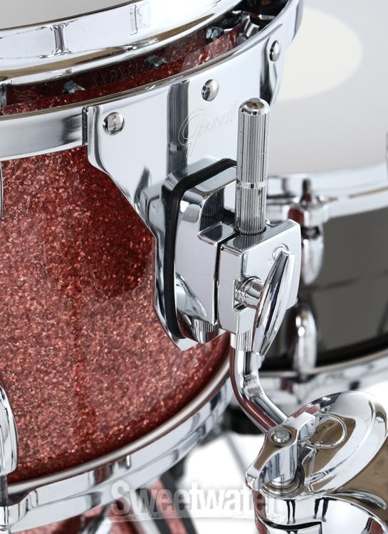 Gretsch Drums USA Custom 3-piece Shell Pack - Pink Glass (Nitron)
