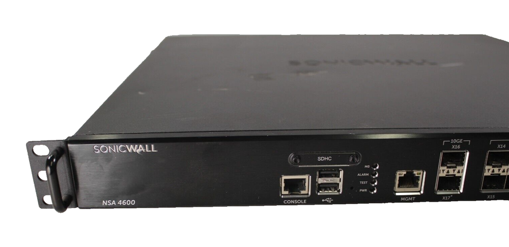SonicWALL NSA 4600 Network Security Appliance Firewall