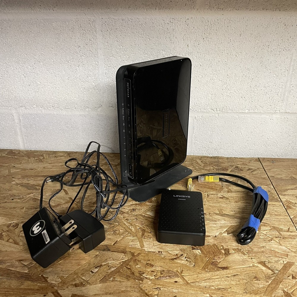 Netgear Router & Linksys Modem