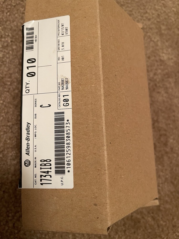 Allen-Bradley 1734-Ib8 IO Digital Input Module 8-Point Ser C