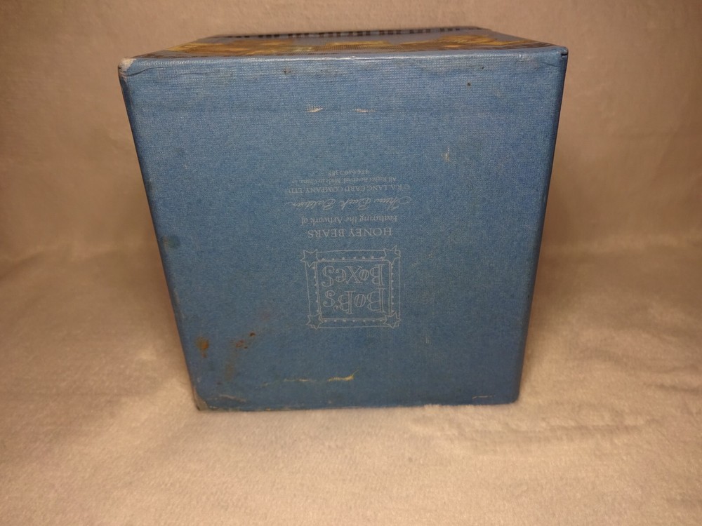 vintage BoB’s boxes Honey Bears keepsake trinket box
