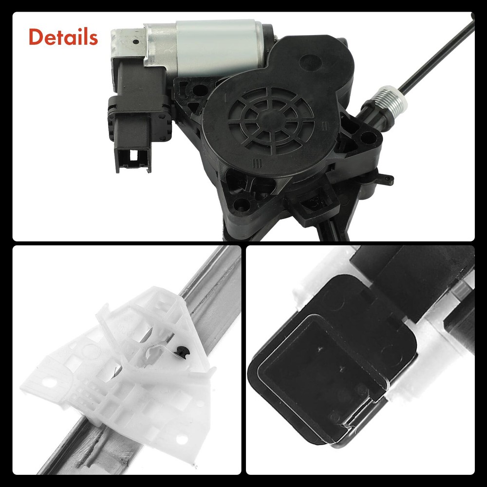 Power Window Regulator with Motor 2-pins for Mazda 6 2003-2008 Front Driver Side