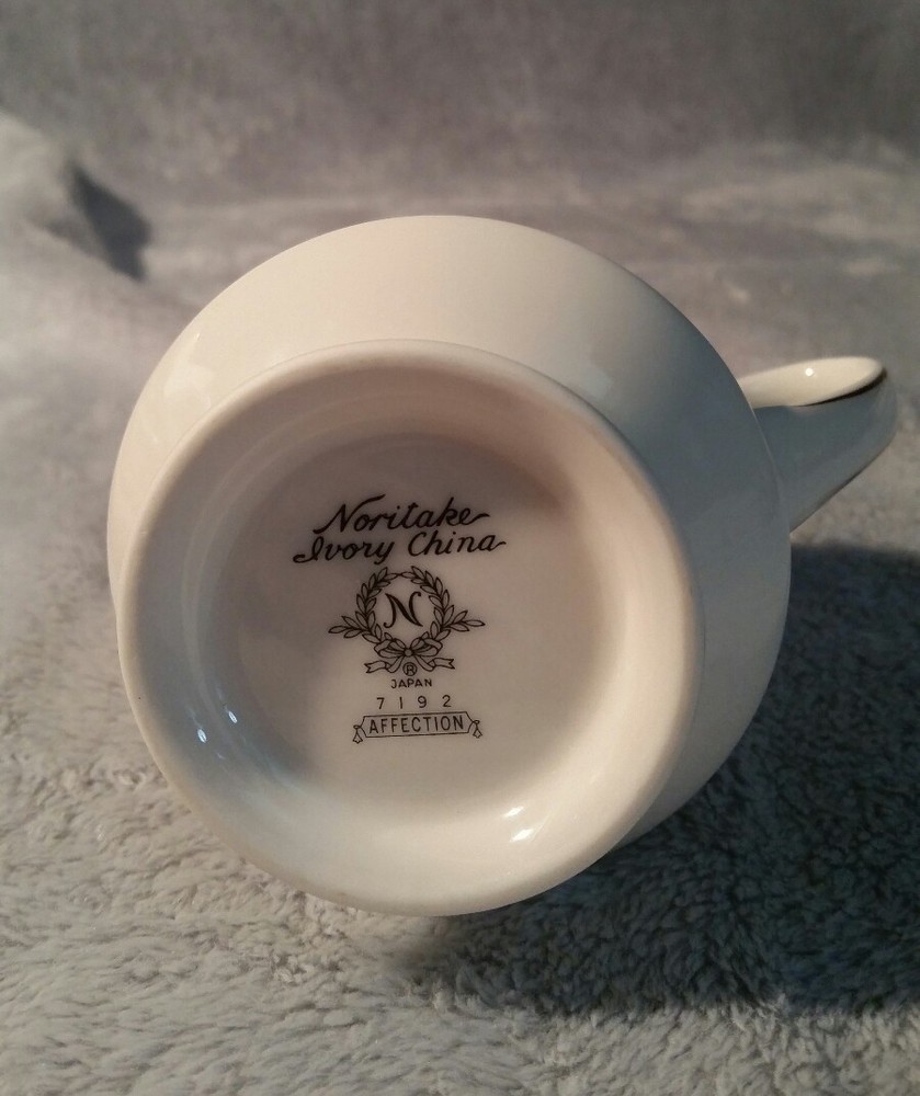 REDUCED Noritake Ivory China Affection Creamer