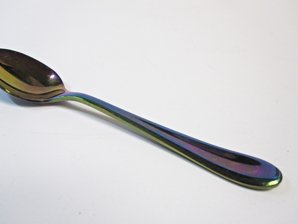 Cambridge CELESTE RAINBOW 4 Teaspoons Set Stainless 5 in.